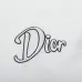 Dior T-shirts for men Black/White/Orange #A46991