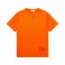 Dior T-shirts for men Black/White/Orange #A46991