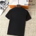 Dior T-shirts for men Crew Neck Black/White/Blue/Khaki/Grey Printing 47 letter #A46466