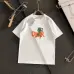 Dior T-shirts for men Orange logo #A46996