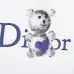 Dior T-shirts for men bear Black/White #A47038