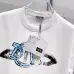 Dior T-shirts for men blue logo #A47019