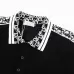 Dior T-shirts for men collar logo Black/White #A46599