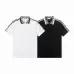 Dior T-shirts for men collar logo Black/White #A46599
