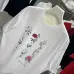 Dior T-shirts for men flower Black/White #A46984