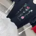 Dior T-shirts for men flower Black/White #A46984