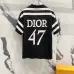 Dior T-shirts for men stripe Black/White #A47016