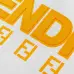 Fendi T-shirts for men yellow logo #A47151