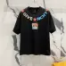 Givenchy T-shirts for MEN Black/White #A47174