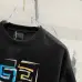 Givenchy T-shirts for MEN Black/White #A47177