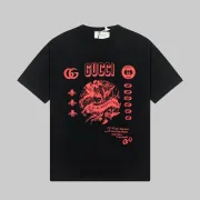 Gucci T-shirts for Gucci Men's AAA T-shirts Black/White #A50878