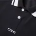 Gucci T-shirts for Gucci Polo Shirts Striped collar Black/White #A46546