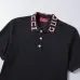 Gucci T-shirts for Gucci Polo Shirts collar logo Black/White #A46549