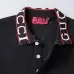 Gucci T-shirts for Gucci Polo Shirts collar logo Black/White #A46549