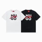 Hugo Boss Polo Shirts for Boss t-shirts Black/White #A47185