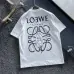 LOEWE T-shirts for MEN Black/White #A47195