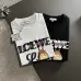 LOEWE T-shirts for MEN Black/White #A47210