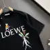 LOEWE T-shirts for MEN Black/White #A47216