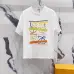 LOEWE T-shirts for MEN Black/White/Red #A47238