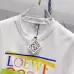 LOEWE T-shirts for MEN Black/White/Red #A47238