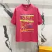 LOEWE T-shirts for MEN Black/White/Red #A47238