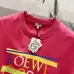 LOEWE T-shirts for MEN Black/White/Red #A47238