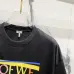 LOEWE T-shirts for MEN Black/White/Red #A47238