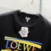 LOEWE T-shirts for MEN Black/White/Red #A47238