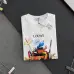 LOEWE T-shirts for MEN Cartoon Black/White  #A47212