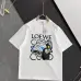 LOEWE T-shirts for MEN dreams Black/White #A47193