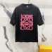 LOEWE T-shirts for MEN red logo #A47240