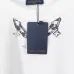 LV Style Embroidered Double Yarn T-Shirt, M-XXL #A63543