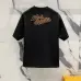 Louis Vuitton T-Shirts for AAAA Louis Vuitton T-Shirts Black/Khaki #A46779