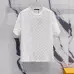 Louis Vuitton T-Shirts for AAAA Louis Vuitton T-Shirts Black/White/Blue #A46758