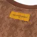 Louis Vuitton T-Shirts for AAAA Louis Vuitton T-Shirts Black/White/Khaki #A46788