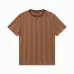 Louis Vuitton T-Shirts for AAAA Louis Vuitton T-Shirts Black/White/Khaki #A46788