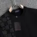 Louis Vuitton T-Shirts for AAAA Louis Vuitton T-Shirts Crew Neck Black/White #A46721