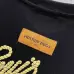 Louis Vuitton T-Shirts for AAAA Louis Vuitton T-Shirts embroidery Black/White #A46750