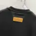 Louis Vuitton T-Shirts for AAAA Louis Vuitton T-Shirts embroidery Black/White #A46753