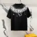 Louis Vuitton T-Shirts for AAAA Louis Vuitton T-Shirts embroidery Black/White #A46753