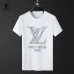 Louis Vuitton T-Shirts Black/White M-4XL #A22893