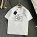 Louis Vuitton AAA Letter Embroidered T-Shirts for Men' Polo Shirts #A33202