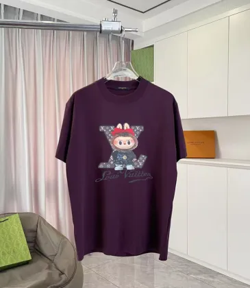 Louis Vuitton T - Shirt With Cute Character And Monogram Logo Design White/Black/Yellow/Purple #A54295