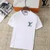 Louis Vuitton T-Shirts for Men Crew Neck Black/White/Blue/Khaki/ #A46441