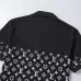 Louis Vuitton T-Shirts for Men' Polo Shirts printed Black/White #A46564