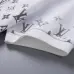 Louis Vuitton T-Shirts for Men' Polo Shirts printed Black/White #A46564