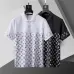 Louis Vuitton T-Shirts for Men' Polo Shirts printed Black/White #A46564