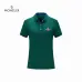 Moncler T-shirts Polo for men Solid Color Black/White/Yellow/Blue/Red/Grey #A46647