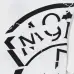 Moncler T-shirts for men Black/White/Orange #A47265