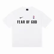 Nike T-Shirts for MEN fear of god Black/White #A47284